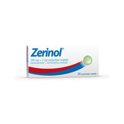 Zerinol 20 Compresse Rivestite 300mg+2mg  - 2