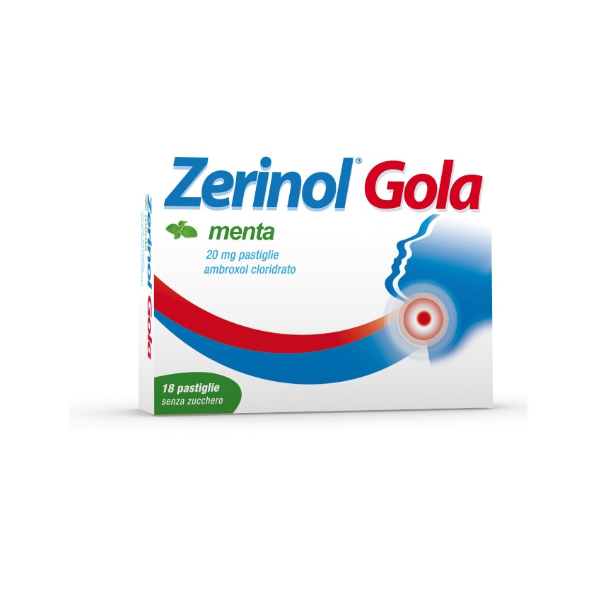 Zerinol  Gola Menta 18 Pastiglie Senza Zucchero 20mg  - 2