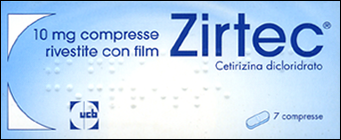 Zirtec 7 Compresse Rivestite 10mg  - 1