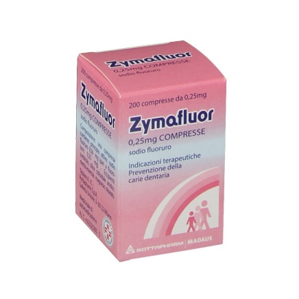 Zymafluor 200 Compresse 0,25mg  - 1