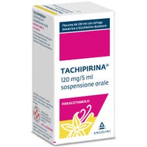 Tachipirina Sciroppo Vaniglia/Caramello Sospensione Orale 120ml 120mg/5ml-1