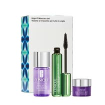 Clinique High-Fi Total Volume Mascara 10ml + Contorno Occhi 5ml + Struccante 30ml