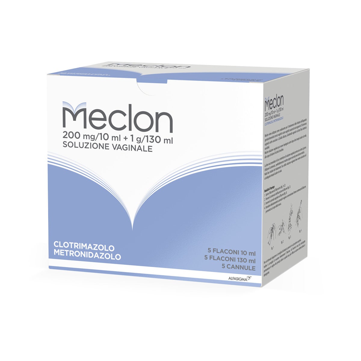 Meclon Soluzione Vaginale 5 Flaconi 130ml-1