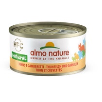 Almo Nature HFC Natural Cat Cibo Umido Tonno/Gamberi Per Gatti Adulti Lattina 70g-1