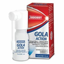 Iodosan Gola Action Spray Per Mucosa Orale Antinfiammatorio Analgesico Antisettico 10 ml-2