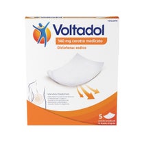 Voltadol Antinfiammatorio 140mg Diclofenac Dolori Muscolari Mal di Schiena 5 Cerotti Medicati-3