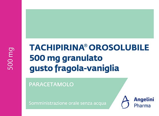 Tachipirina Orosolubile 12 Bustine 500mg-6