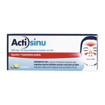 ActiSinu 12 Compresse Sinusite Raffreddore e Mal di testa-1