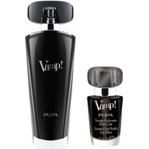 Pupa Kit Vamp Black Eau De Parfum 50 ml+Smalto Profumato Effetto Gel 9ml
