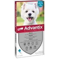 Advantix Spot On Per Cani da 4 a 10 Kg Soluzione 6 Pipette da 1,0 ml-1