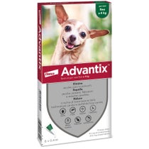 Advantix Spot On Per Cani Fino A 4 Kg Soluzione 6 Pipette da 0,4ml-1