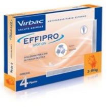 Effipro Spot-On Soluzione 4 Pipetta 0,67ml 67mg Cani Da 2 A 10kg-1