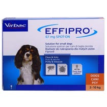 Vibrac Effipro Spot-On Soluzione 67mg Per Cani Taglia Piccola 24 Pipette-2