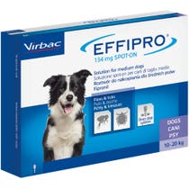 Vibrac Effipro Spot-On Soluzione 134mg Per Cani Taglia Media 24 Pipette-2