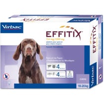 Effitix Spot-On Soluzione 24 Pipette 2,20ml 134mg+1.200mg Cani Da 10 A 20kg-3