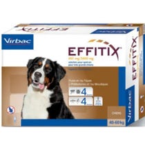 Effitix Spot-On Soluzione 24 Pipette 6,60ml 402mg + 3600mg Cani Da 40 A 60Kg-3