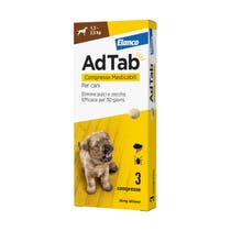 Adtab Per Cani Da 1,3 A 5,5kg 3 Compresse Masticabili 56mg-2