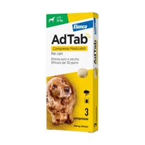 Adtab Per Cani Da 11 A 22kg 3 Compresse Masticabili 450mg-2