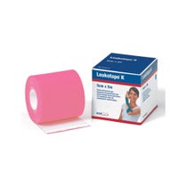 Leukotape Benda Adesiva Per Taping Fisioterapico Rotolo Rosa 5cmx5m - 2