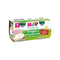 Hipp Bio Omogeneizzato Formaggino Prosciutto 2x80g 4 Mesi + - 2