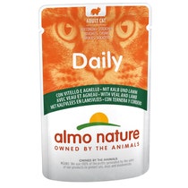 Almo Nature Daily Cibo Umido Con Vitello E Agnello Gatti Adulti Bustina 70g-1
