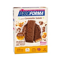 Pesoforma Barrette Caramello Salato 12 Pezzi - 2