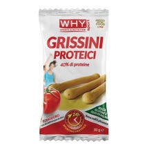 Whynature Grissini Proteici Gusto Pomodoro 30g-1