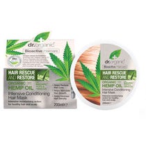 Dr Organic Olio Di Canapa Maschera Capelli Ristrutturante 200ml - 2