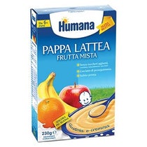 Humana Pappa Lattea Frutta Mista 230g 6Mesi+ - 2