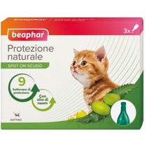Beaphar Protezione Naturale Spot On Antiparassitario Gattino 3 Pipette Da 0,4ml - 1