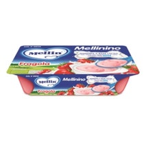 Mellin Mellinino Merenda Fragola 6x55g 6Mesi+ - 2