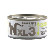 Natural Code XL3 Per Gatti Adulti Pollo E Aloe 170g-2
