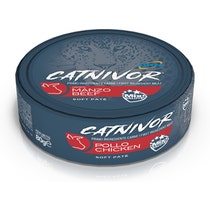 Catnivor Cibo Umido Manzo Per Gatti Adulti Lattina 80g-1