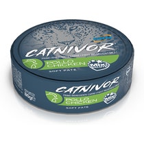 Catnivor Cibo Umido Pollo Per Gatti Adulti Lattina 80g-1