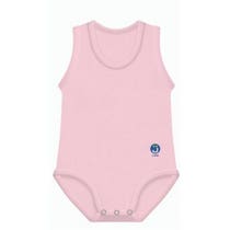 J Bimbi Body Neonato Senza Maniche In Cotone Bio 0-36Mesi Rosa-1
