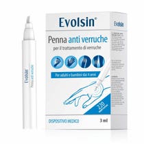 Evolsin Penna Antiverruca Contro Le Verruche Su Piedi, Mani, Corpo, Braccia & Gambe 3ml