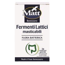 Matt Fermenti Lattici Masticabili 24 Compresse-1