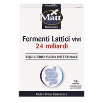Matt Benessere Fermenti Lattici 10 Capsule-1