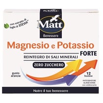 Matt Magnesio Potassio Forte 12 Bustine-1
