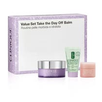 Clinique Cofanetto Take The Day Off Balsamo Struccante 125 ml + Detergente Viso 30 ml + Moisture Surge Viso 15ml-1