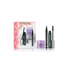 Clinique Cofanetto Mascara High Impact + Eyeliner + Balsamo Struccante 15ml