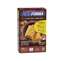Pesoforma Biscotto Cioccolata Nocciola 16 Pezzi 33g - 2