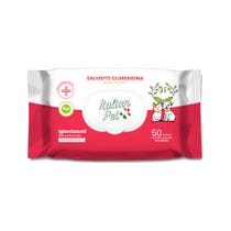 Italian Pet Salviettine Biodegradabili Clorexidina Per Cani/Gatti 20x30cm 50 Pezzi-1