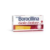 Neoborocillina Gola Dolore 16 Pastiglie 8,75mg Limone Miele Senza Zucchero - 2