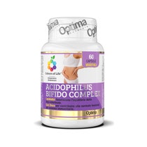 Colours Of Life Acidophilus Bifido Complex 60 Capsule Vegetali 500mg - 2