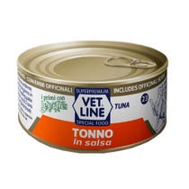 Vet Line Per Gatto Tonno In Salsa 70g-2