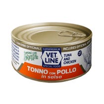 Vet Line Per Gatto Tonno Con Pollo In Salsa 70g-2