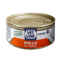 Vet Line Per Gatto Pollo In Salsa 70g-2