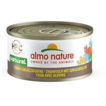 Almo Nature HFC Natural Cibo Umido Tonno Con Acciughine Gatti Adulti Lattina 70g-1