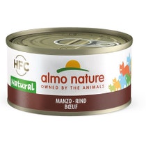 Almo Nature HFC Natural Cibo Umido Manzo Gatti Adulti Lattina 70g-1